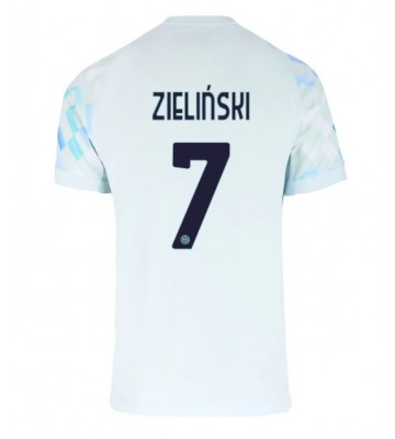 Inter Milan Piotr Zielinski #7 Udebanetrøje 2025-26 Kortærmet